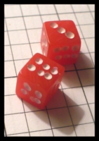 Dice : Dice - 6D Pipped - Red Pink Tiny Dice - Ebay Mar 2012